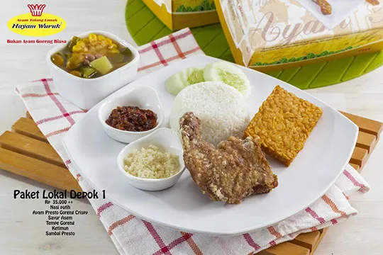 Menu Delivery Ayam Tulang Lunak Hayam Wuruk