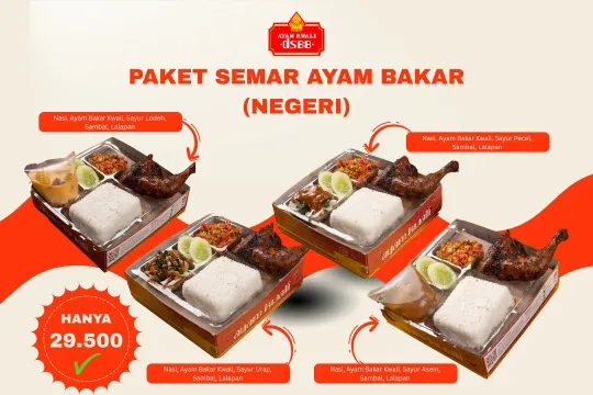 Menu Delivery Ayam Kwali DS88