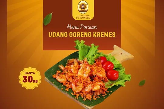 Menu Delivery Ayam Kremes Bu Tjondro 