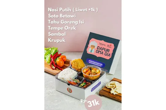 Menu Delivery Dapur Oma Qia