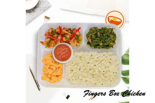 Menu Delivery Fingers Butter Rice