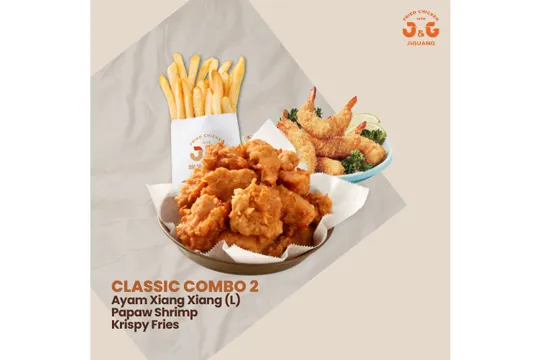 Menu Delivery Jiguang Fried Chicken