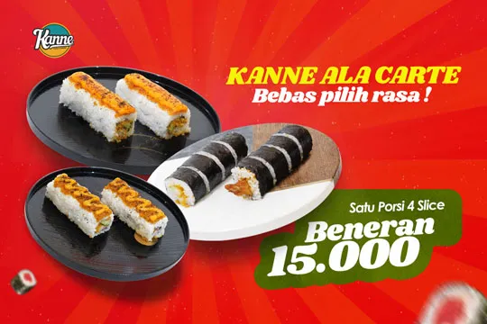 Menu Delivery Kanne Sushi