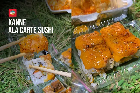 Menu Delivery Kanne Sushi