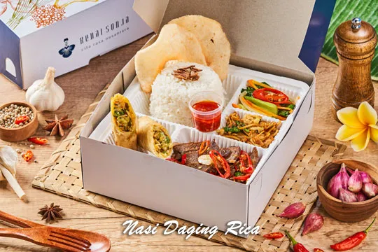 Menu Delivery Kedai Sonja 