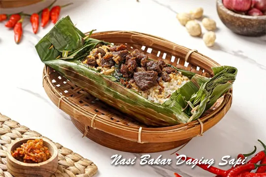 Menu Delivery L dan M Nasi Bakar