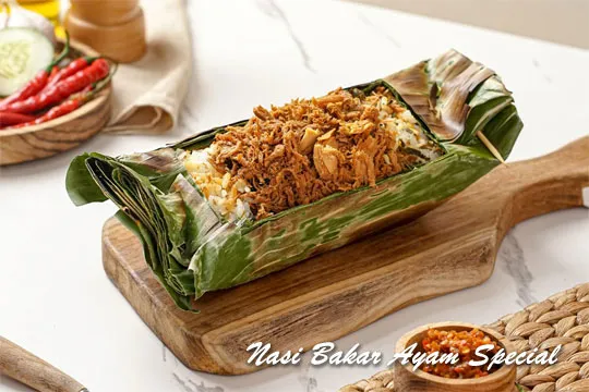 Menu Delivery L dan M Nasi Bakar