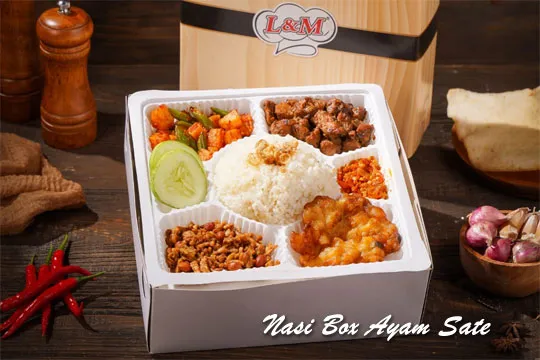 Menu Delivery L dan M Nasi Bakar