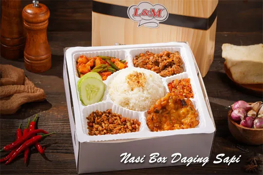 Menu Delivery L dan M Nasi Bakar