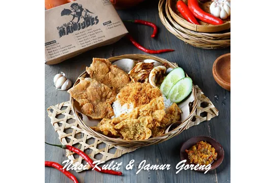 Menu Delivery Nasi Kulit Mak Judes