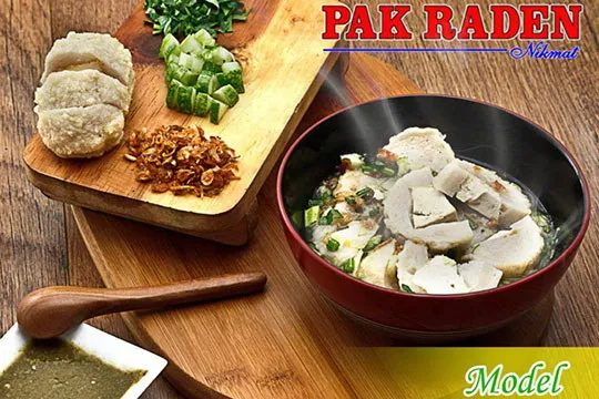 Menu Delivery Pempek Pak Raden