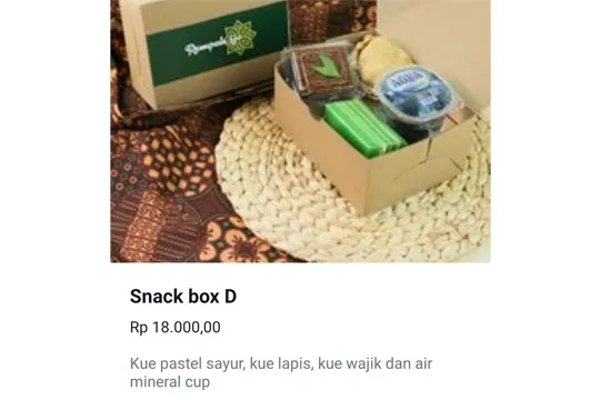 Menu Delivery Rempah Ijo