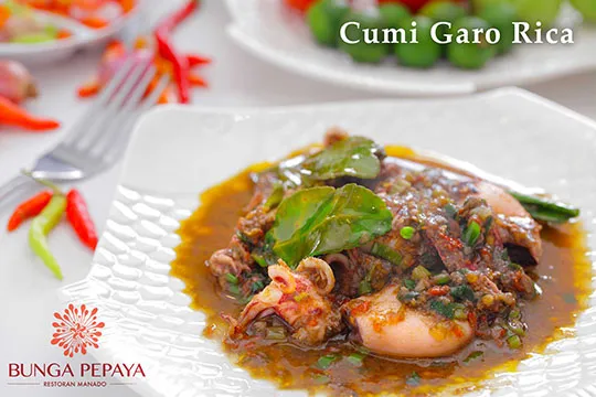 Menu Delivery Bunga Pepaya