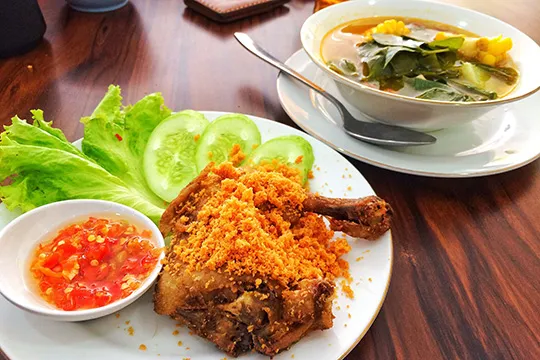 Menu Delivery Ayam Goreng Karawaci