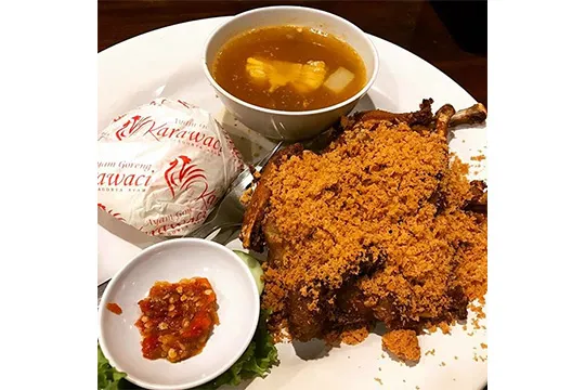 Menu Delivery Ayam Goreng Karawaci