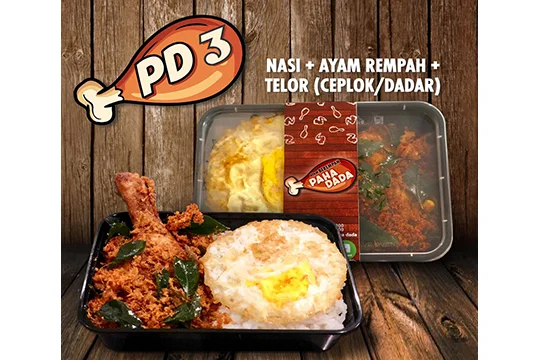 Menu Delivery Ayam Paha Dada