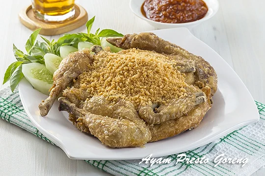 Menu Delivery Ayam Presto Nita