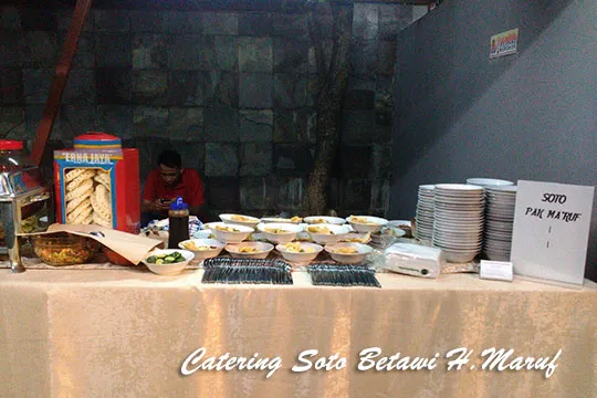 Menu Delivery Soto Betawi Haji Maruf