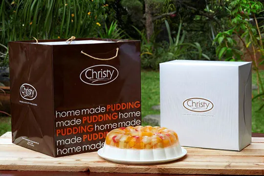 Menu Delivery Christy Pudding