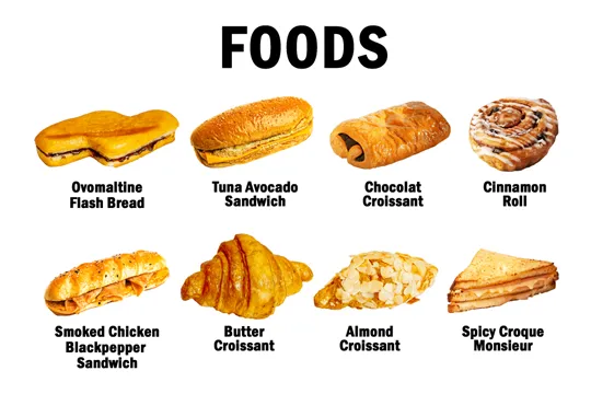 Menu Delivery Flash Cofee