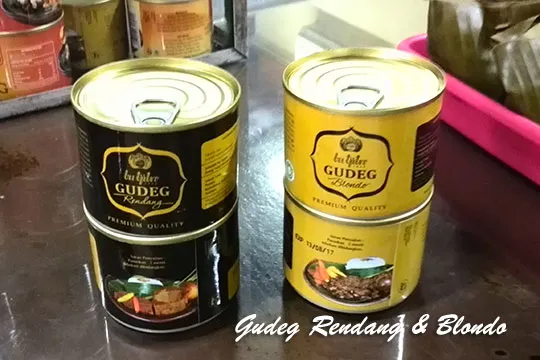 Menu Delivery Gudeg Bu Tjitro