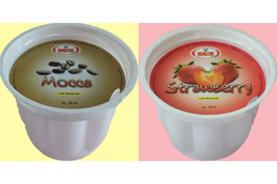 Menu Delivery Baltic Ice Cream