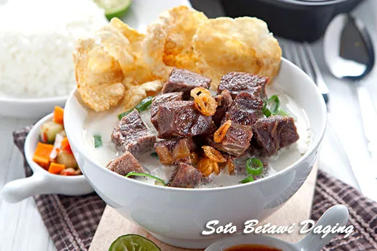 Menu Delivery Kafe Betawi