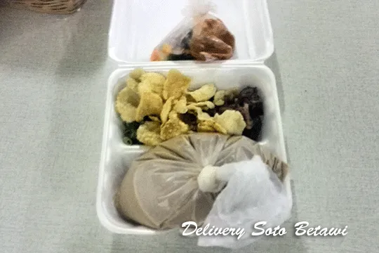 Menu Delivery Soto Betawi Haji Maruf