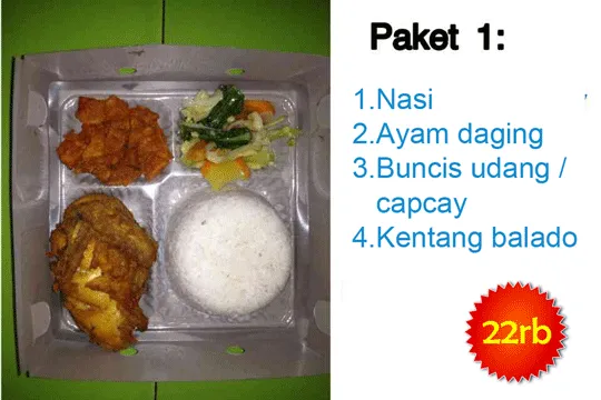 Menu Delivery Warteg Warmo