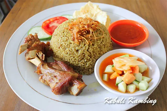 Menu Delivery Pondok Nasi Kebuli Ibu Hanna