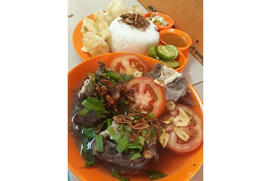 Menu Delivery Soto Betawi Muale