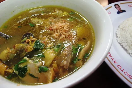 Menu Delivery Soto Ambengan Pak Sadi