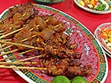 Menu Sate Babi Johan